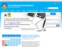 Tablet Screenshot of polindra.ac.id